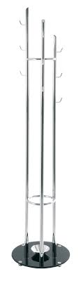 Coat stands are ideal for lively households and large families all needing a place to store their coats, scarves and hats. Coat Stand Nerix 89255 Chrome Black