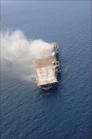 sinking the oriskany