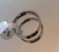 Stainless Steel Ring Unisex Commitment Ring Sz 9 #seriescommitment register on www.seriescommitment.com to be the first to try it! jewelry auctioned