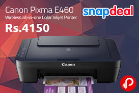 It enables easy printing of web pages. Canon Pixma E460 Wireless All In One Printer Best Online Shopping Deals Daily Fresh Deals In India Paise Bachao India