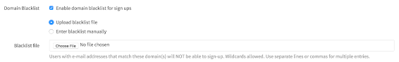 Sign Up Restrictions Gitlab