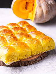 Full of flavor and moist. Pumpkin Dinner Bread Rolls For Halloween Thanksgiving Much Butter