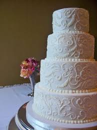 Handpiped Buttercream Swirl Cake Round Wedding Cakes Swirl Cake Cake Round Wedding Cakes