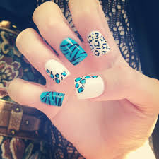 Black And White Cheetah Print Nails Nails Cheetah Nail Designs Cute Nails Leopard Nails