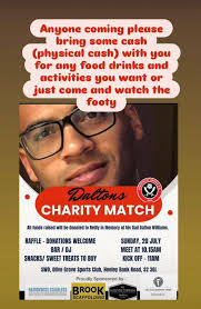 Here's our Junior Blades U15s who are proudly promoting an upcoming charity  match in memory of Dalton Williams