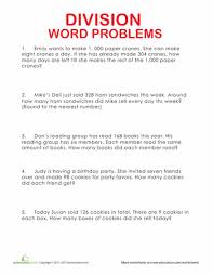 Grade 4 word problem worksheets with mixed multiplication and division questions. Division Word Problems Worksheet Education Com Division Word Problems Math Word Problems Word Problems