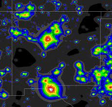 Dark Sky Map New Mexico Measuring Light Pollution