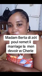 Mariage Madam Bertha