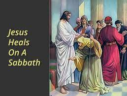 And where does he point back to? Jesus Heals On The Sabbath Neverthirsty
