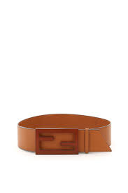 Belt Fendi For Women Cuoio Oro Soft