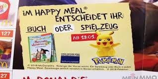 Zamów happy meal i wybierz książkę albo zabawkę! Pokemon Go Pikachu Bald Im Happy Meal