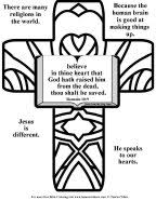 Sunday school creation coloring pages printable. Free Bible Coloring Pages About Salvation