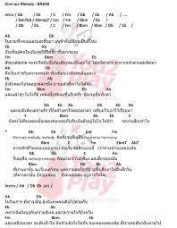 Kimi Wa Melody Bnk48 อ ค เลเล คอร ดก ตาร เน อเพลง