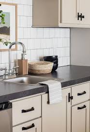 Putty Colored Cabinets And Cabinet Painting Tips The Lilypad Cottage In 2020 Kitchen Cabinets Kitchen Colour Combination Kitchen Remodel