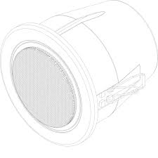 Complies with international installation and safety regulations. Awp06 Springfit Waterproof Ceiling Speaker 8w And 100v Audac