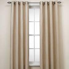 Light filtering curtain cream textured weave threshold 54x95 2 panels open box. Reina 95 Inch Grommet Top Window Curtain Panel In Ivory Curtains Panel Curtains Window Curtains