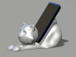 All textures and materials are included the model is completely ready for use visualization in any 3d software and engine. 3d Printed Cat Smarphone Holder By Zbrushingmx Pinshape
