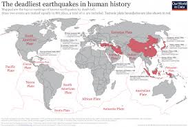 This video shows the largest earthquakes in world history timeline, starting in the year 1950 (showing a ranking with earthquakes since 1900) earthquakes. What Were The World S Deadliest Earthquakes Our World In Data