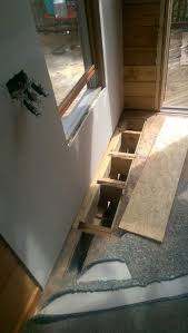 Replacing And Doubling Floor Joist And Subfloor Due To Water Damage Better Than New Home Repairs Home Fix Updating House