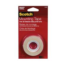 3m 2145c Indoor Insulator Film Mounting Tape 1 2 In X 13 8 Yds Window Insulation Kit Indoor Window Mounting Tape