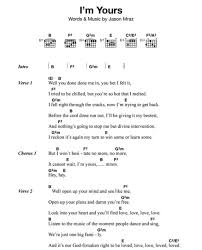 I M Yours Ukulele Songs Ukulele Chords Ukulele