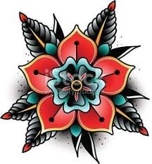 Tattoo Traditional Old School Design Flower 58 Ideas Old School Tattoo Designs Traditional Tattoo Art Traditional Tattoo Flowers