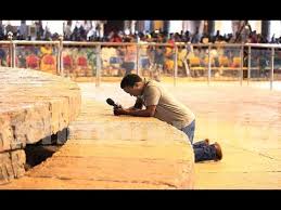 It is built of brickwork and has 3 slabs bearing alchemical symbols for materials. Scoan 17 06 19 International Visitors Living Water Service At The Altar With Tb Joshua Youtube