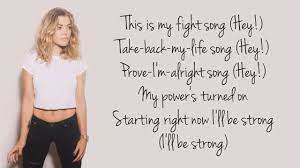 And i don't really care if nobody else believes. Requested Rachel Platten Fight Song Lyrics Facebook