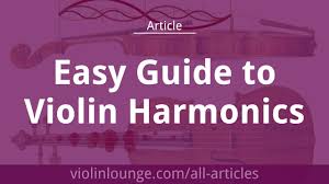 Violin sheet music & printable pdf music notes. Easy Guide To Violin Harmonics Violin Lounge