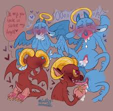 Post 5692096: Cuphead:_The_Delicious_Last_Course Cuphead_(series)  Secret_Angel_Boss Secret_Demon_Boss
