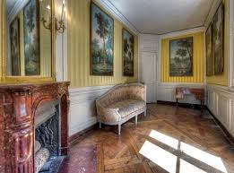 Private Apartments Of Marie Antoinette Yellow Salon Versailles Jean Baptiste Oudry Made The 5 Series Of Paintings Home French Interior Palace Of Versailles
