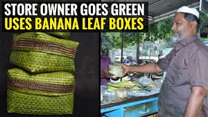 Get contact details & address of companies manufacturing and supplying paper banana leaf across india. This Indian Store Owner Is Using Eco Friendly Leaf Boxes To Beat Plastic Youtube