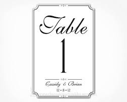 Printable Table Numbers Wedding In 2020 Wedding Table Numbers Template Wedding Table Numbers Wedding Table Numbers Printable