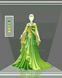 Royal Dress Earth Kingdom Fantasy Clothing Art Clothes Fashion Drawing