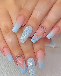 Acrylic simple nail designs coffin. Acrylic Coffin Long Nails Designs Nail And Manicure Trends