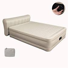 Mamasam Air Mattress With Built In Pump Automatic Inflatable Portable Household Double Air Mattress Adjustable Softness With Us In 2020 Air Mattress Mattress Household