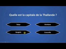 Choose the best question for the following answers. Comment Realiser Un Quiz Interactif Avec Les Declencheurs Cours Powerpoint Youtube