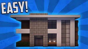 Minecraft How To Build A Small Modern House Tutorial 6 Minecraft Small Modern House Minecraft Modern Small Modern Home Best minecraft modern house ideas.
