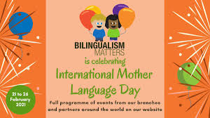 Receiving as you give great happiness. Bilingualism Matters On Twitter Happy International Mother Language Day Join Us To Celebrate At One Of Our Events Across The Bm Network And With Our Partners 21 26 Feb Https T Co Sq2fyyxrdz Bilingualism Internationalmotherlanguageday Imld2021