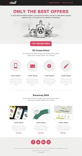 Wordpress Setup Configuration File Email Newsletter Template Free Email Templates Responsive Email Template