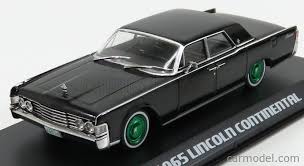 For sale in our atlanta showroom is a classy 1965 lincoln continental. Greenlight 86512 Masstab 1 43 Lincoln Continental 1965 Matrix Green Wheels Black