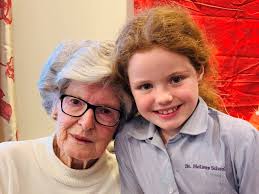 Tears flow at Grace Joel as penpals finally meet