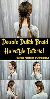 8 fishtail braid for short hair. Double Dutch Braid Hairstyle Video Tutorial Diy Crafts