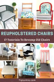 Once you've taken off the old fabric, use the pieces as a pattern to cut out pieces from the new fabric. 17 How To Reupholster A Chair Tip Junkie