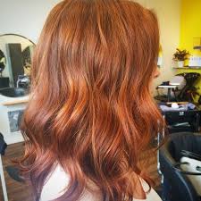 Let's go a little darker! Soft Ginger Red Waves Auburn Hair Color Ideas Askhairstyles