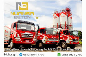 Check spelling or type a new query. Harga Beton Jayamix Tangerang Per Meter Kubik Desember 2020 Ready Mix Concrete