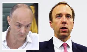 Dominic mckenzie cummings (born 25 november 1971) is a british political strategist who served as chief adviser to british prime minister boris johnson from 24 july 2019 until 13 november 2020. Dominic Cummings Matt Hancock Should Have Been Fired For Lying Key Accusations Politics News Express Co Uk