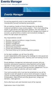 Event Manager Job Within Corporate Such As Conferences And Meetings Www Seek Com Au 2013 Event Program Networking Event Event Management
