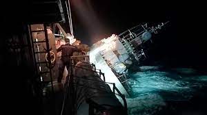 Rescue operation after Thai navy ship sinks off the coast | World News |  Sky News