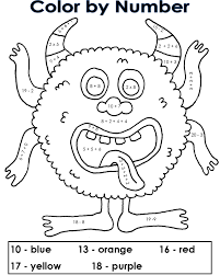 These halloween color by number pages will engage and entertain your kiddo freeing up time for you. Halloween Color By Number Best Coloring Pages For Kids